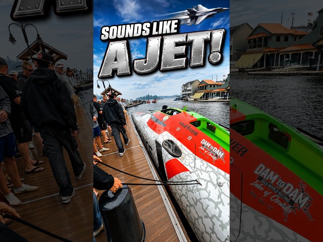 SOUNDS LIKE A JET! XINSURANCE Turbine Boat Startup