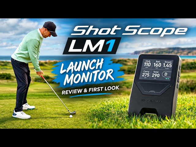 The Shot Scope LM1 Launch Monitor | How good is it?