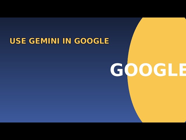 How to Use Gemini in Google Meet