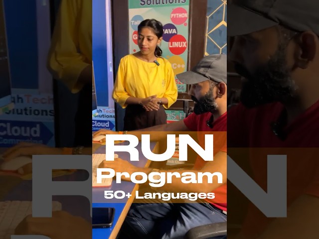 Run 50 Programming language with Single Portal- C, C++, Java, Python etc