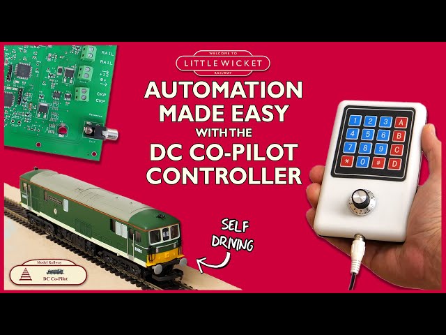 Model Train Automation Made EASY With This DC Controller!