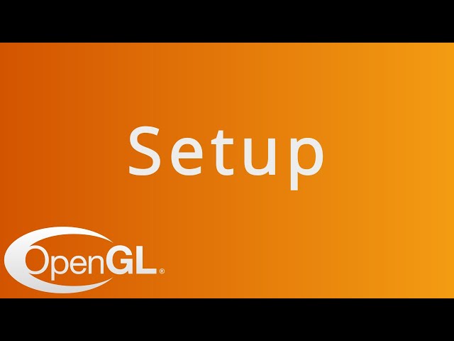 Setting up OpenGL and Creating a Window in C++