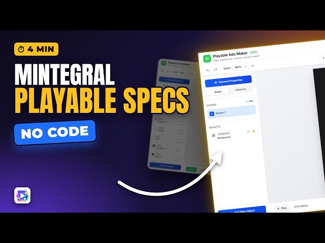 Mintegral Playable Ads: Requirements and Upload (No Code)