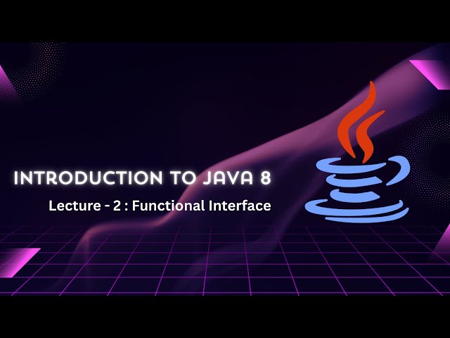 Functional interface java 8