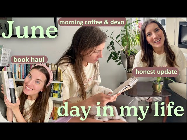 A Cozy Summer Morning, Book Mail & Life Update ☕📚