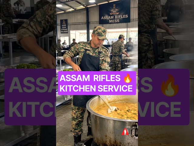 Assam Rifles New Vacancy 2026 🔥 Kitchen Service 1200+ Posts |Assam Rifles New Vacancy #shorts