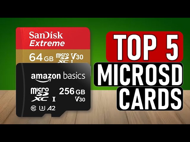 ✅Top 5 BEST Micro SD Cards in [2026]