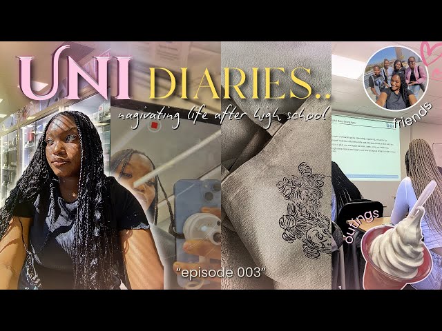 Aesthetic College Day in My Life 🌸 | GRWM + Friends + Family Night 🫶 Uni Diaries ☁️ Ep. 003