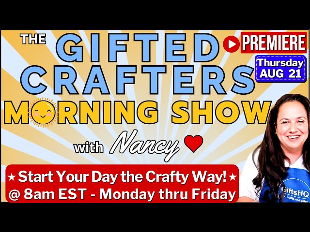 Spooky & Sweet Mystery Quilt Continued☀️ Gifted Crafters Morning Show - Let's Craft! August 21 #79