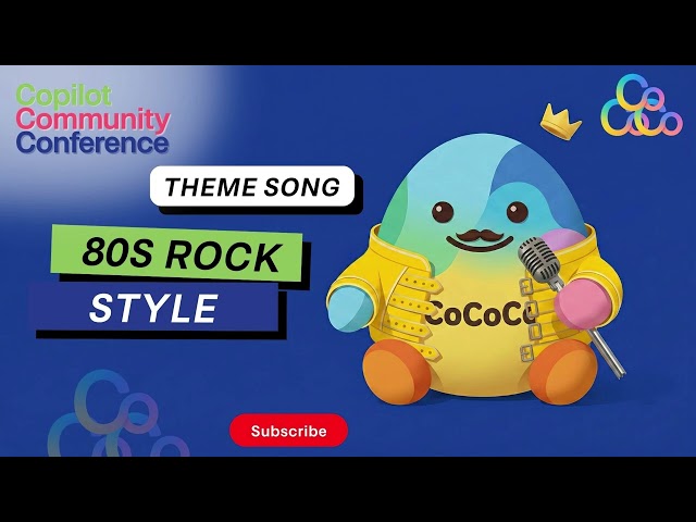Copilot Community Conference | 80s Rock-Style | Theme Song
