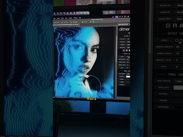 Melting Glitch Effect in Photoshop