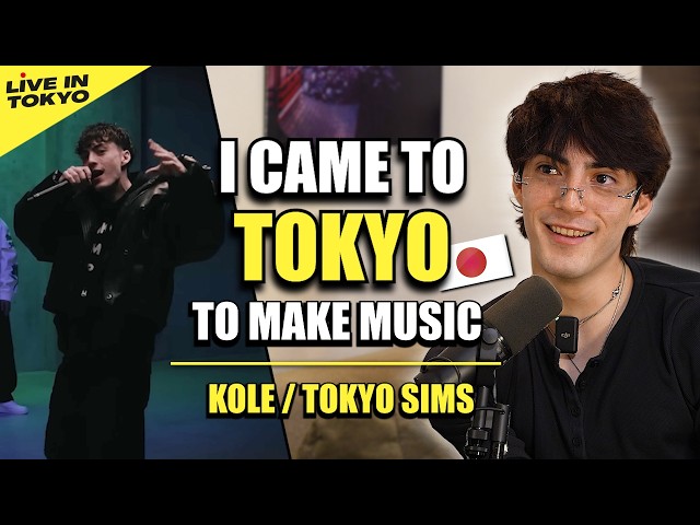 Moving to Japan for a Music Dream to Making Viral Content | ft. Kole from Tokyo Sims