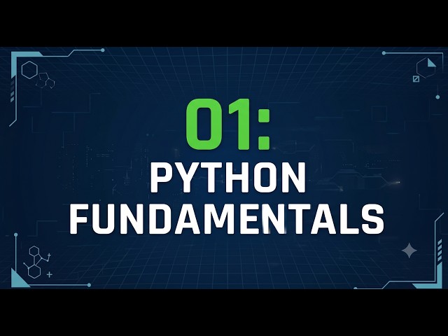 Python 01: Fundamentals  |Learn Python Programming Step by Step #python #easy #ai #aivideo #trending