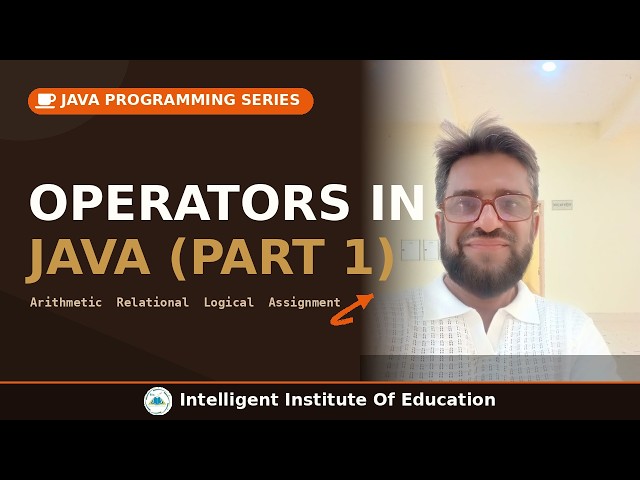 #5: Operators in Java (Hindi) | Java Tutorials | #javatutorial  #javaoperators  #javaforbeginners