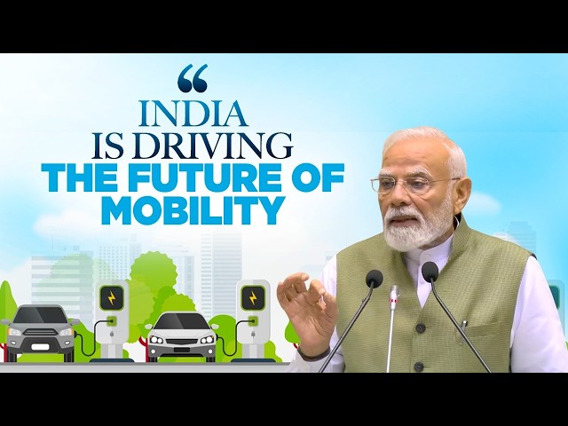India’s clean mobility revolution is here! PM Modi showcases the big shift