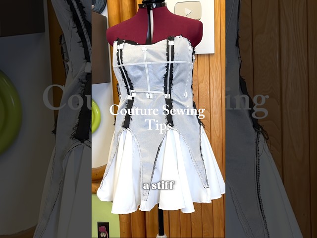 How to achieve the PERFECT pillowy silhouette! (Couture sewing tips) #sewing #sewingtips