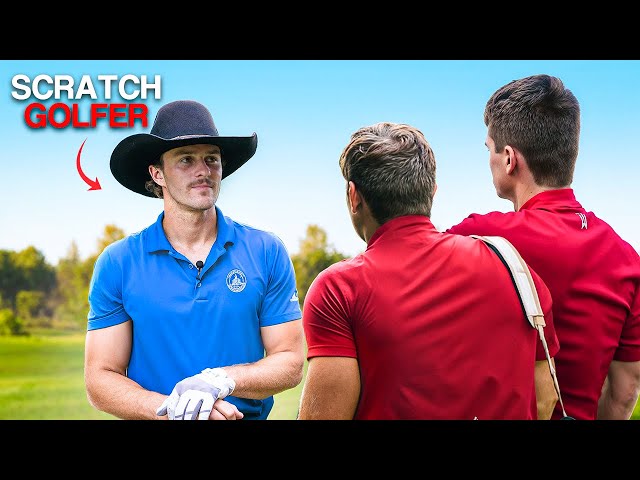 Cowboy Golfer Thinks We're LYING About Our Handicaps... So He Made Us PROVE IT