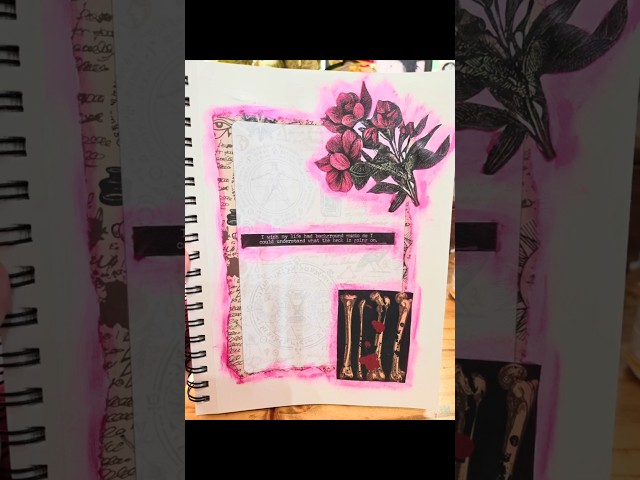 Easy Collage Page about Wishing I Knew What was Going on in My Life