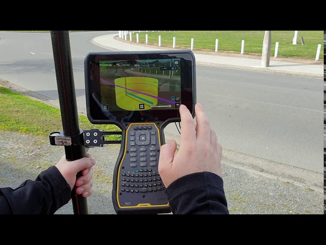Augmented Reality for Surveyors - SiteVision with Trimble R12i