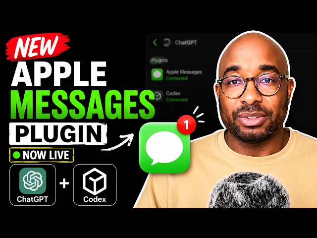 ChatGPT & Codex Just Got Access to Your Text Messages