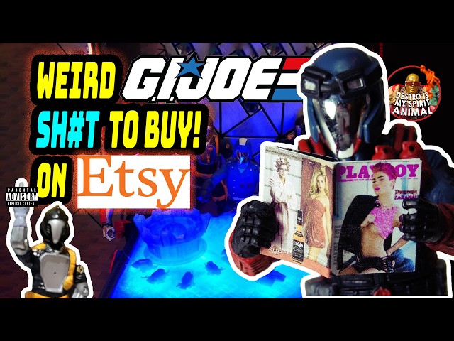 16 Weird-as-hell (and Awesome) GI Joe Items you can get on ETSY