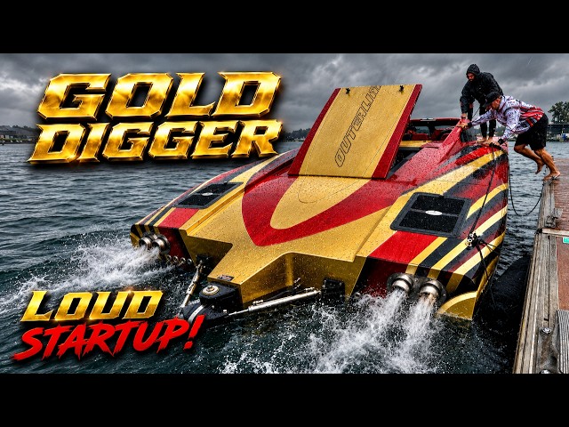 FAMOUS! “GOLD DIGGER” STARTS UP!! | 2,400+ HP, 140+ MPH Outerlimits