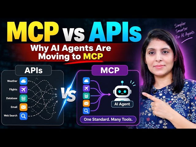 MCP vs APIs: The BIG Difference Explained for AI Agents