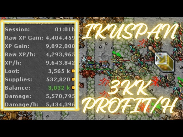 342 ED Makes 3KK PROFIT/H?! Iksupan’s Last Stand | Tibia Elder Druid
