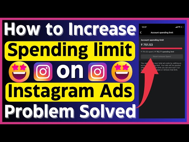 How to Increase Spending limit on Instagram Ads || How To Change A Spending Limit For Instagram Ads