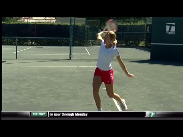 Justine Henin One Handed Backhand Explained