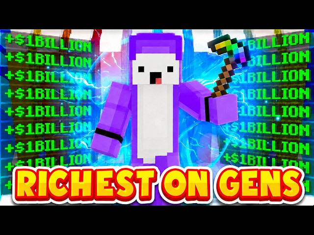 THE BEST META TO GET *RICH* ON GENS SOTW! ($$$) | Minecraft Tycoon Gens | 1.20+ New Minecraft Server