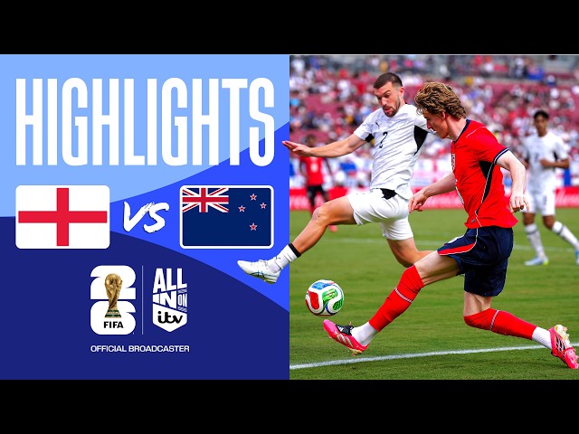 HIGHLIGHTS: England v New Zealand | World Cup Warm-Up Friendly