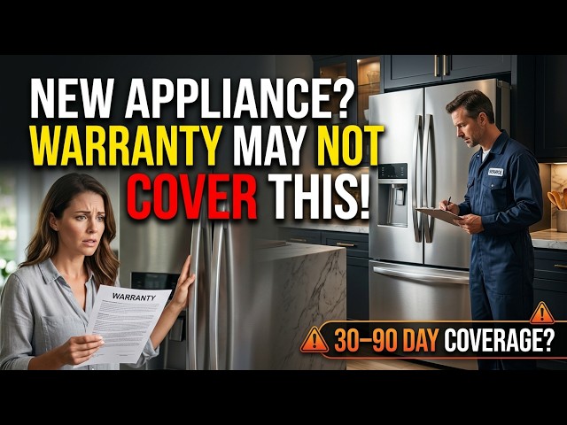 New Appliance Installation Warranty: What Does It Actually Cover?
