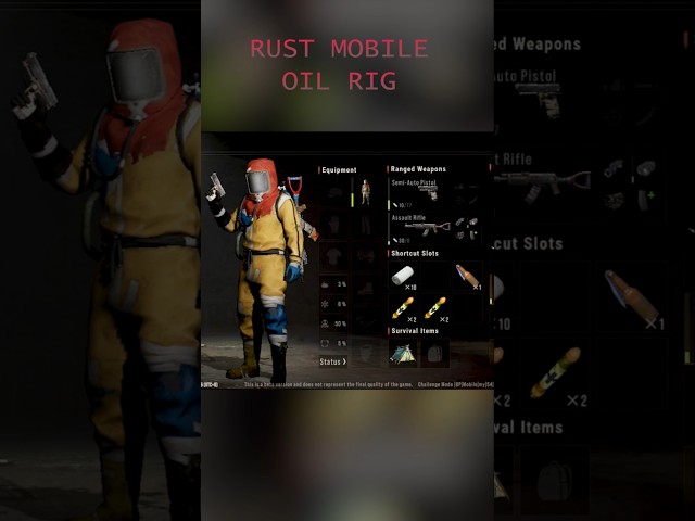 Rust mobile oil rig loot review #rustmobile #rust