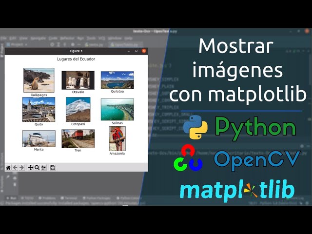 Displaying images with matplotlib | Python - OpenCV - Matplotlib