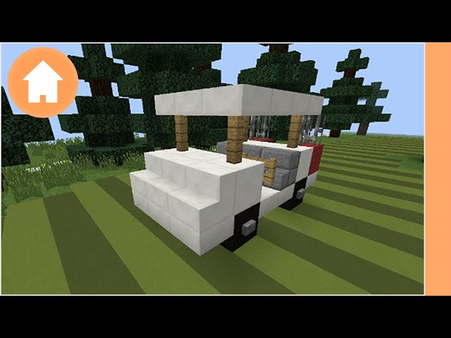Minecraft 60 Second Builds: Golf Cart