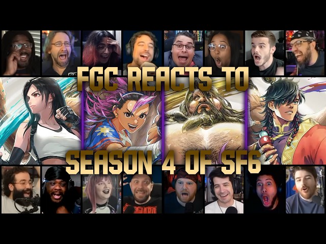 FGC reacts to SEASON 4 of Street Fighter 6 (English - CAPTIONS) || Reaction Mashup