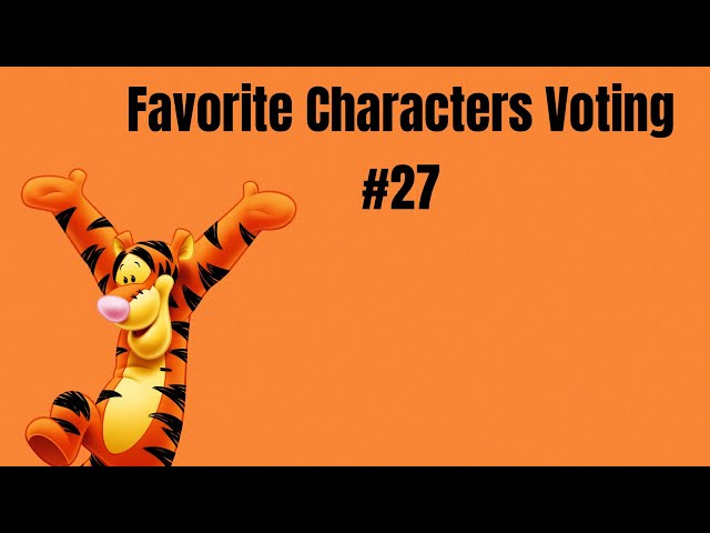 RickyGator’s Favorite Characters Voting #27