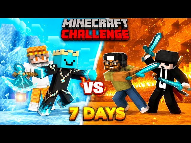 [DAY-3] Can We Survive 7 Days? | New Hardcore SMP Starts NOW! #7DaysHardcore #MinecraftChallenge