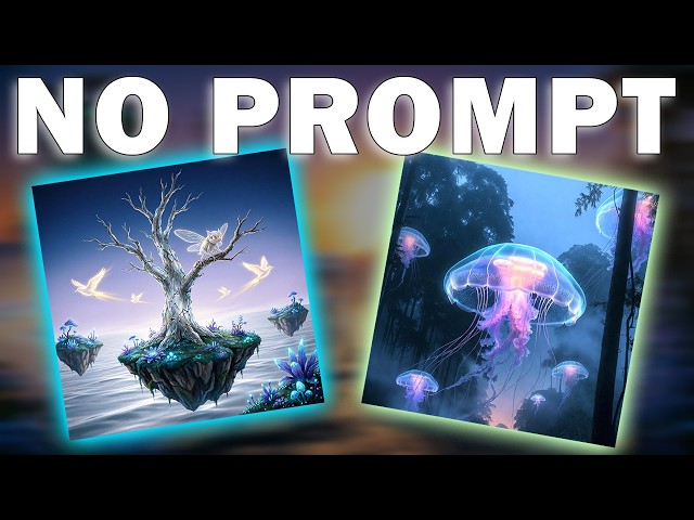 AI Generated Images With No Prompt. It Got Weird