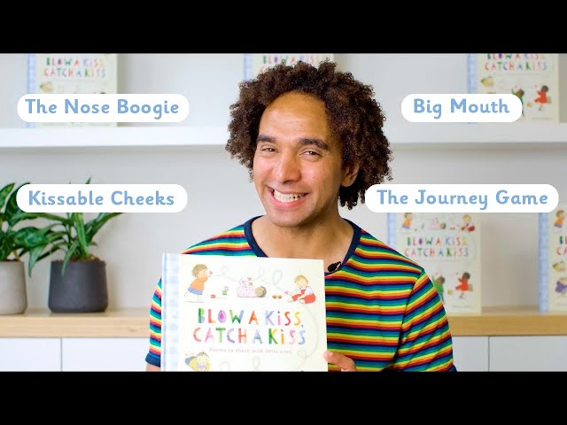 Poems with Joseph Coelho | The Nose Boogie, The Journey Game & more | Blow a Kiss, Catch a Kiss
