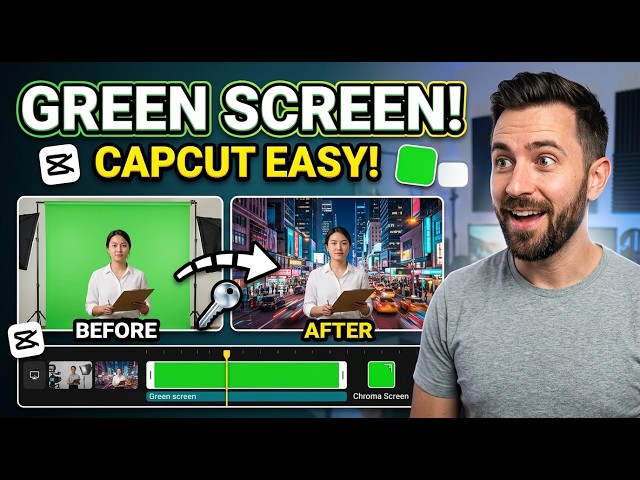 How to Make Your Own Green Screen Video on CapCut
