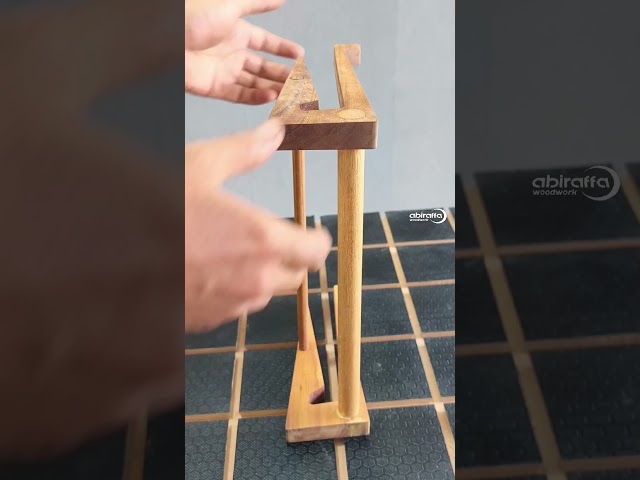 DIY wooden laptop stand #woodworking #tips #diy