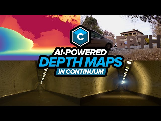 Instant AI Depth Maps with Continuum [Boris FX]