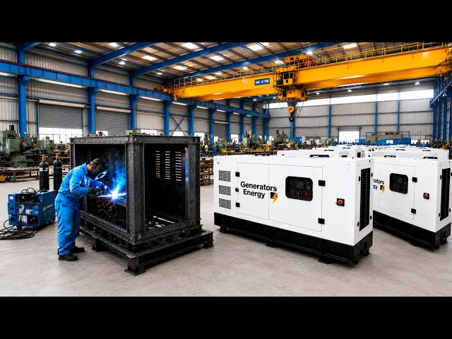How 1000 kVA Diesel Generator Are Made | Amazing Assembling Process