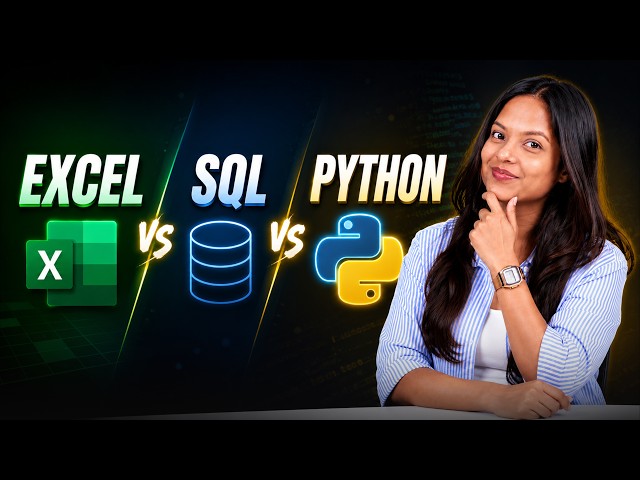 Excel vs SQL vs Python — What Should You Learn First? | Intellipaat