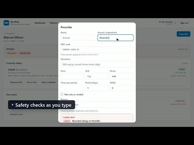 My Meds - a free app template you own | Ask2App