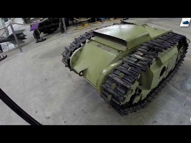 Goliath - walkaround - Tracked Mine - SdKfz 303b - Saumur Tank Museum.