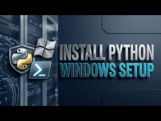 Install Python on Windows and configure Windows Terminal.