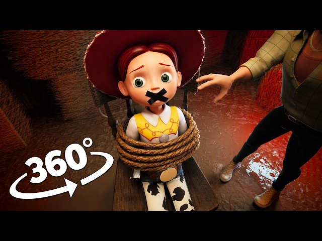 The KIDNAPPING of JESSIE | Toy Story 5 Fan Film | 360 VR